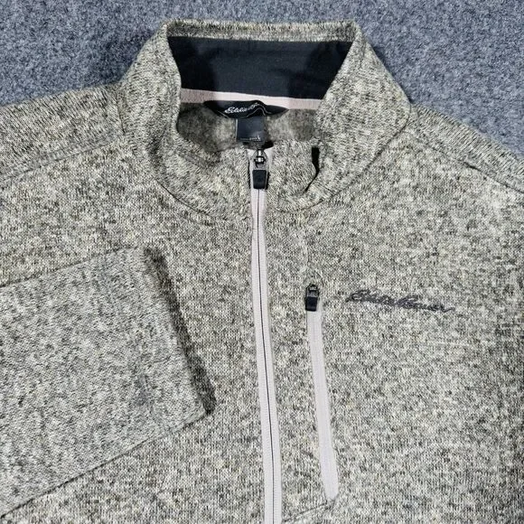 Eddie Bauer Radiator Fleece Quarter Zip Pullover Sweater Men’s Large - Picture 1 of 6